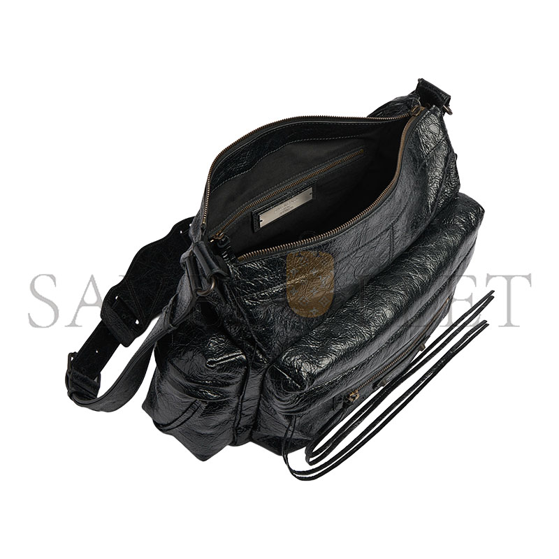 Ba1en*iaga LE CITY MULTI-POCKET MEDIUM CROSSBODY BAG 876750 (42*20*16cm)